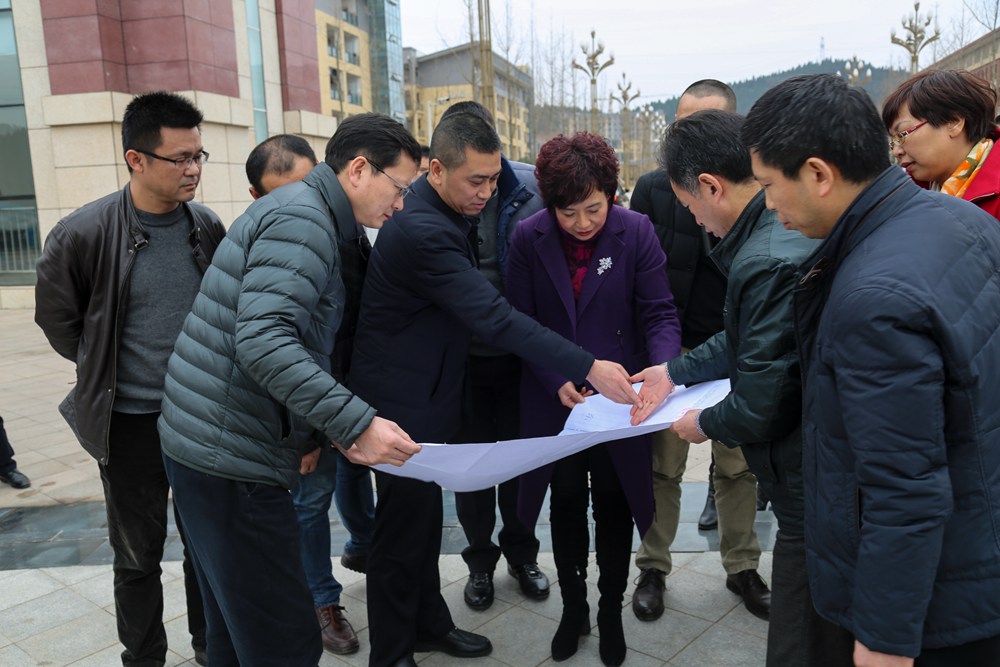 德阳市副市长徐光勇一行赴我院新校区开展现场调研工作